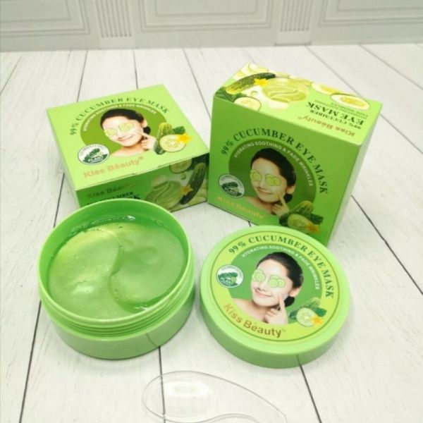 Kiss Beauty Cucumber Eye Mask Eye Patch Hydrogel 60pcs (7160)